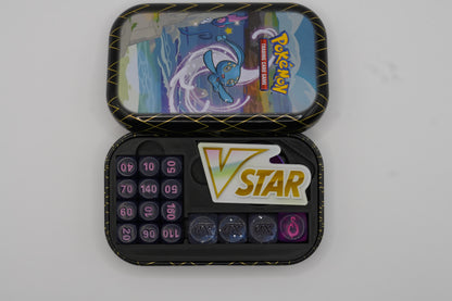 pokemon terning sæt med mini tin